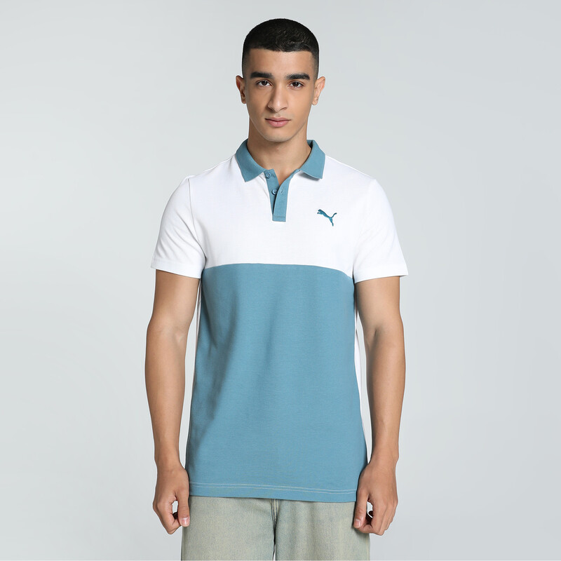 

Men's PUMA Colorblock Slim Fit Polo