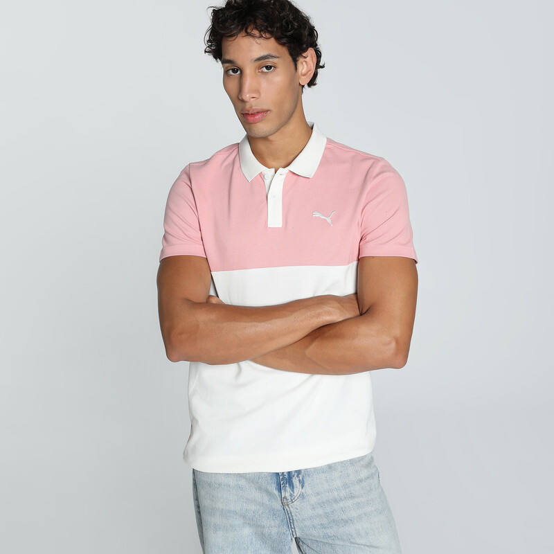 

Men's PUMA Colorblock Slim Fit Polo