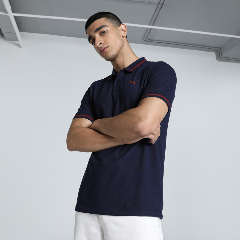 

Men's PUMA Collar Tipping Polo