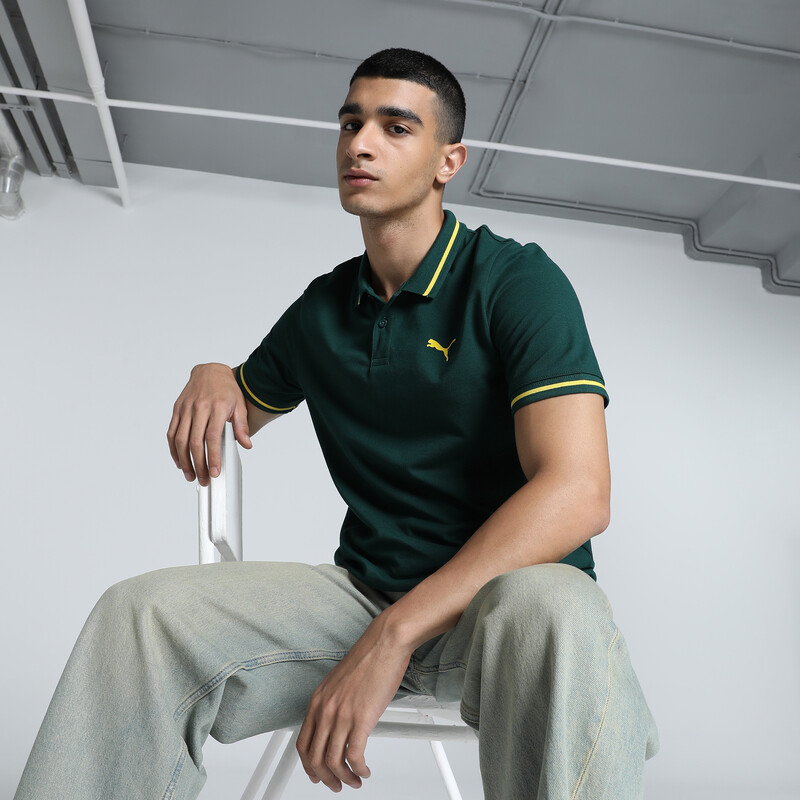

Men's PUMA Collar Tipping Polo