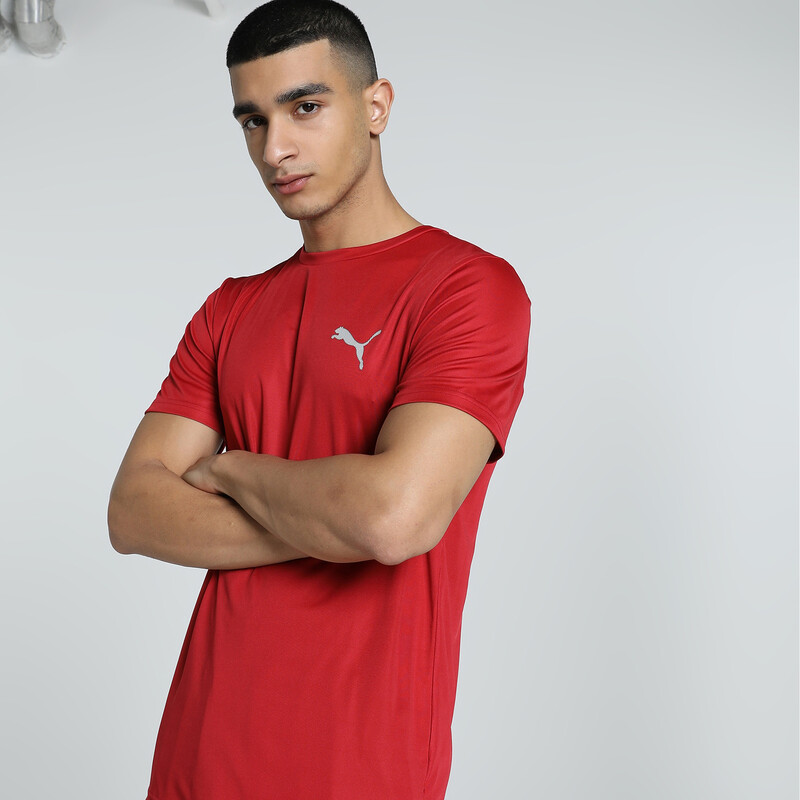 

Men's PUMA Active Small Logo Slim Fit Running Tee