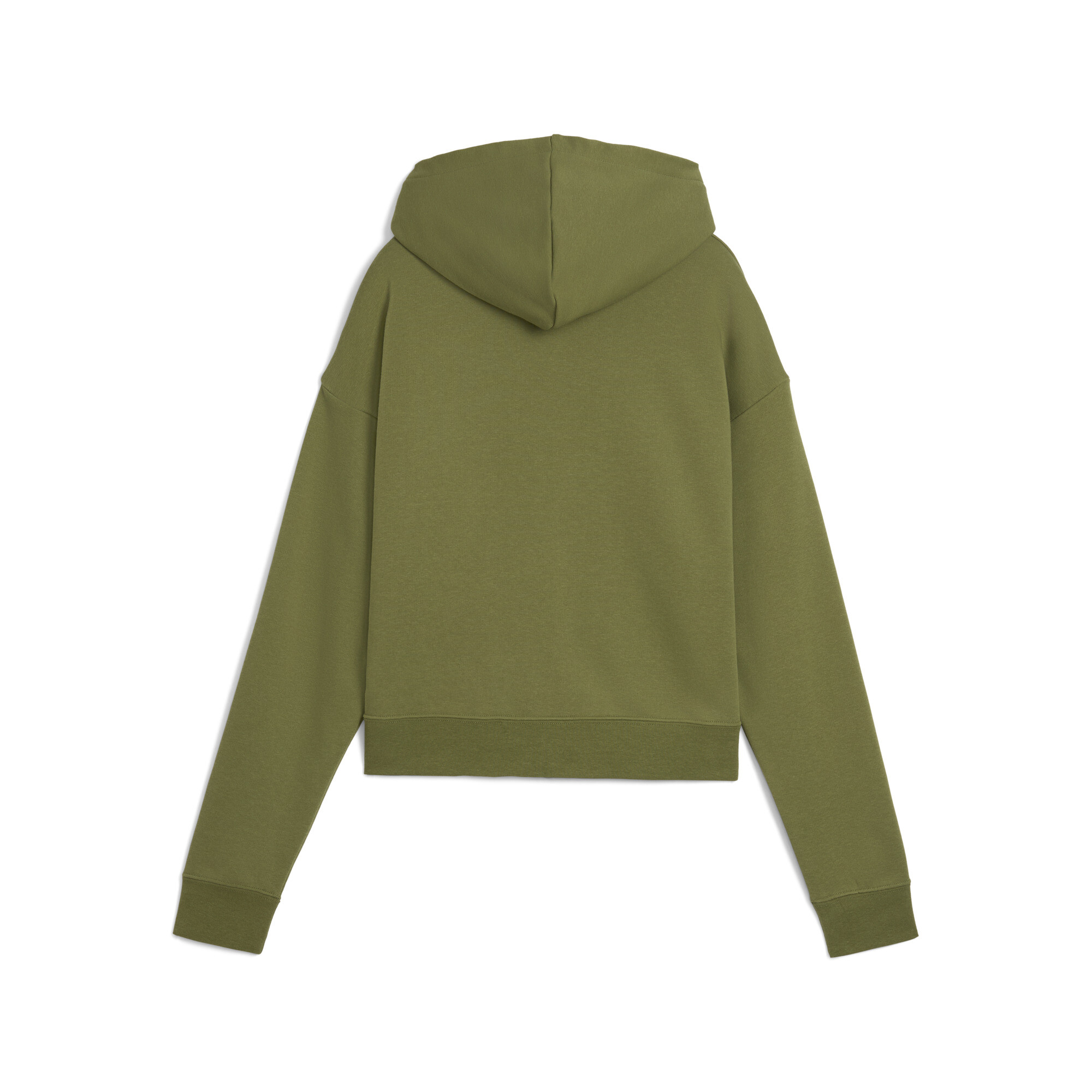 PUMA Essentials Elevated comfortabele hoodie voor Dames, Groen, Maat XXS thumbnail 2