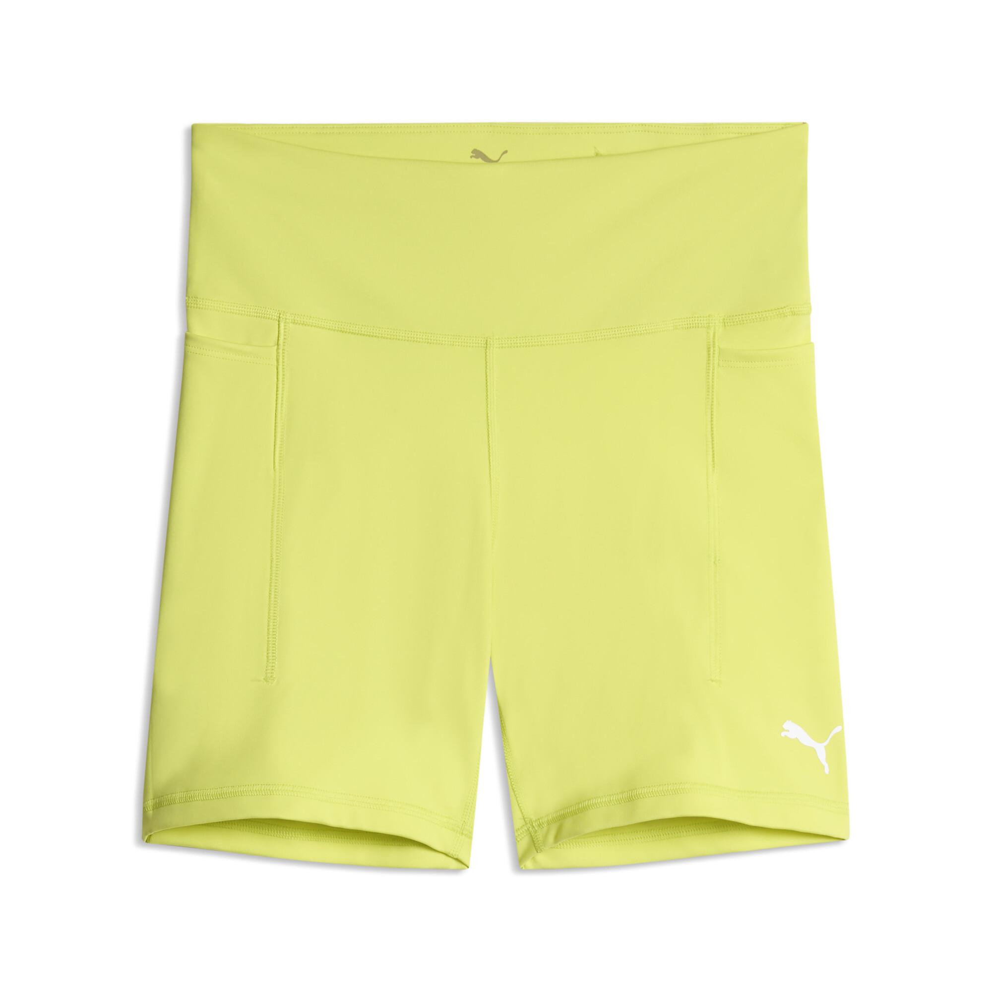 PUMA Damskie krótkie legginsy treningowe z wysokim stanem Essentials, Akcesoria, Zielony, M