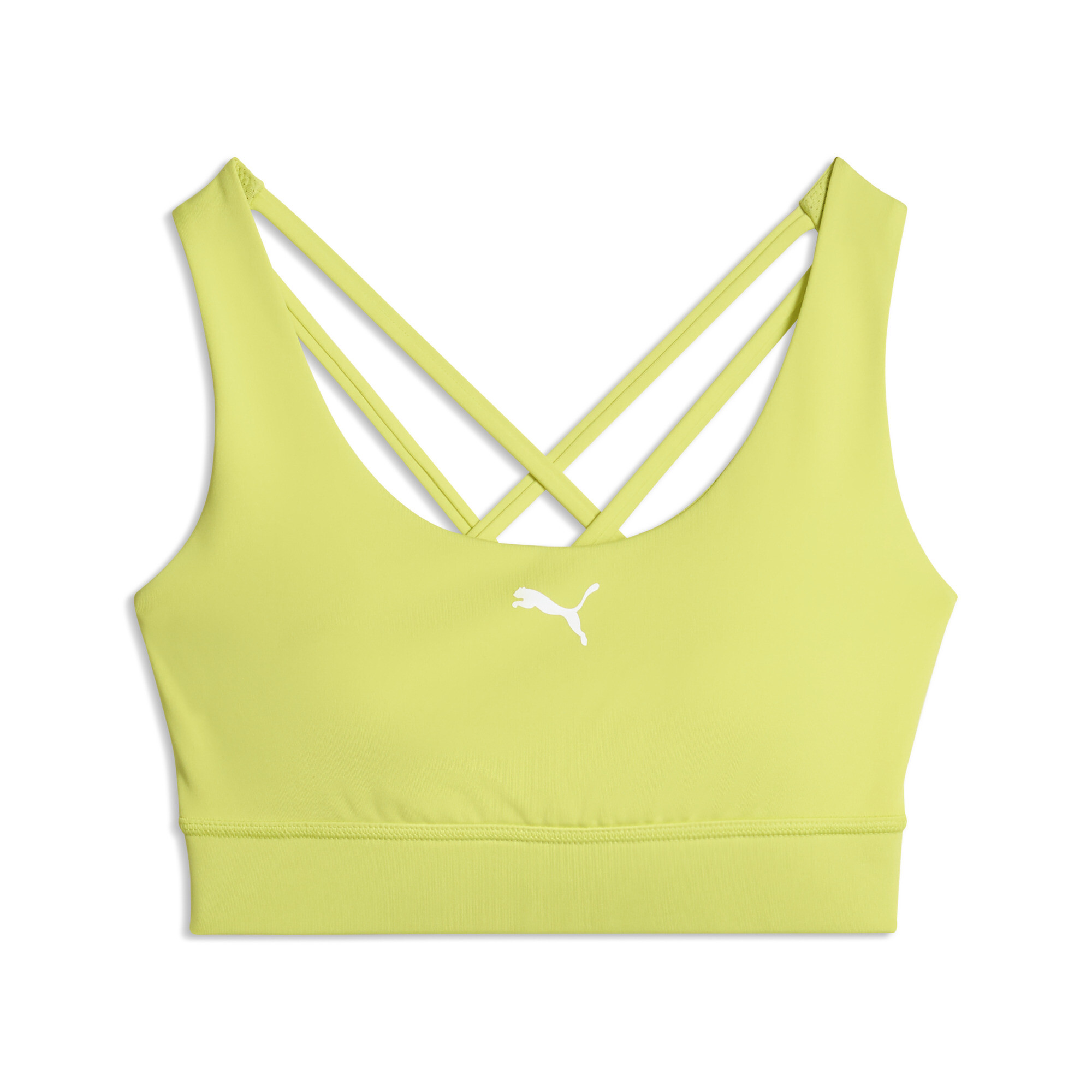 Puma Fit trainingsbeha voor Dames, Groen, Maat L