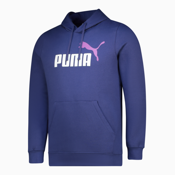 Essentials 2 Colour No. 1 Logo Hoodie Men, Blue Crystal, large-ZAF
