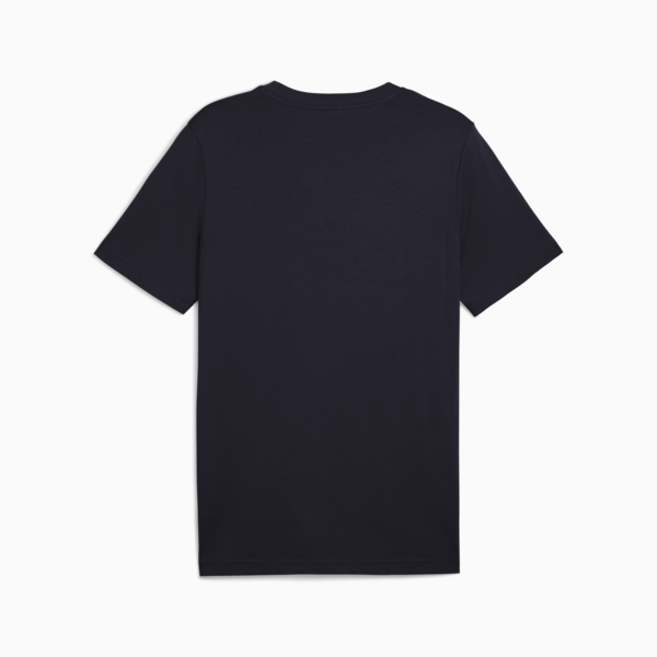 Essentials 2 Colour Small No. 1 Logo Tee Men, New Navy, large-ZAF