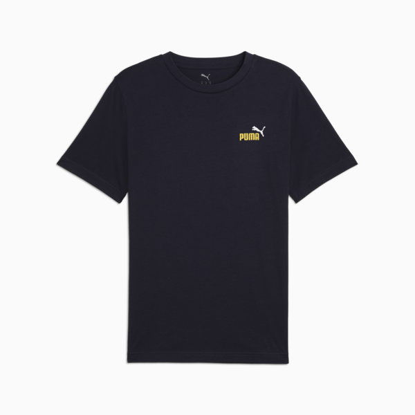 Essentials 2 Colour Small No. 1 Logo Tee Men, New Navy, large-ZAF