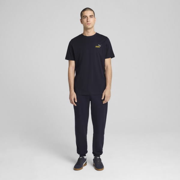 Essentials 2 Colour Small No. 1 Logo Tee Men, New Navy, large-ZAF