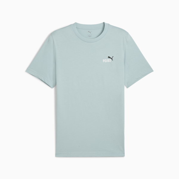 Essentials 2 Colour Small No. 1 Logo Tee Men, Modern Mint, large-ZAF