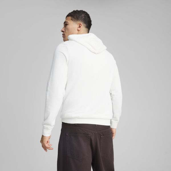 Essentials 2 Colour Small No. 1 Logo Hoodie Men, PUMA White, large-ZAF
