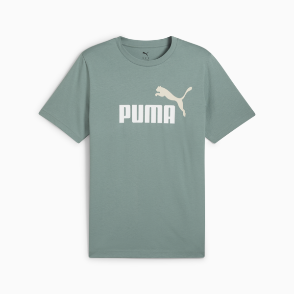 Essentials 2 Colour No. 1 Logo Tee Men, Green Moon, large-ZAF