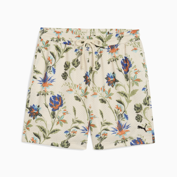 Shorts de 6" para hombre Floral Sport, Alpine Snow, large-MEX