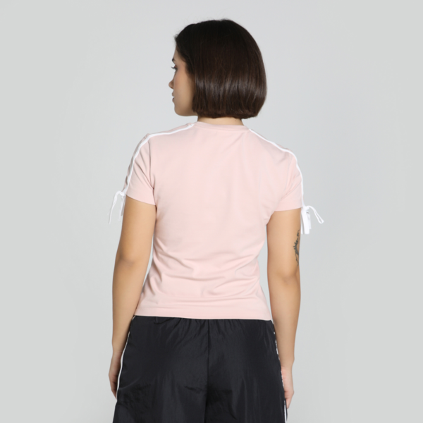Camiseta corta ajustada Modern Delight para mujer, Rose Quartz, large-MEX