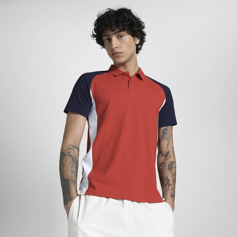 

Men's PUMA Essentials Collar Tipping Polo