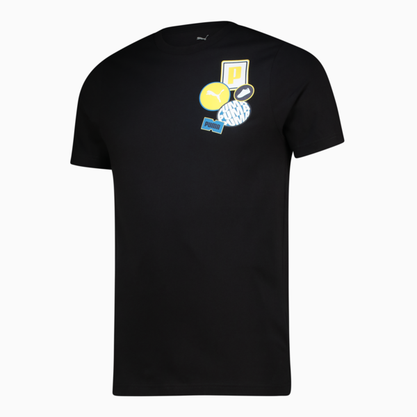 Graphics Icon Tee Men, PUMA Black, large-ZAF