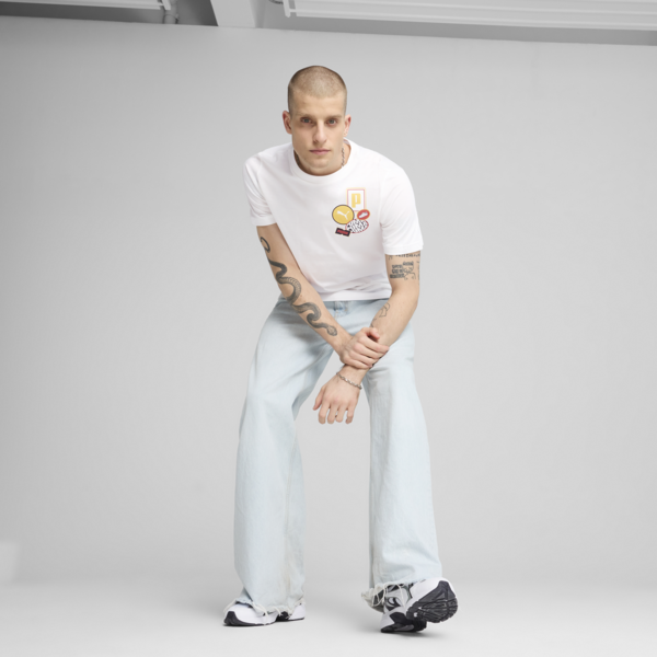 Graphics Icon Tee Men, PUMA White, large-ZAF