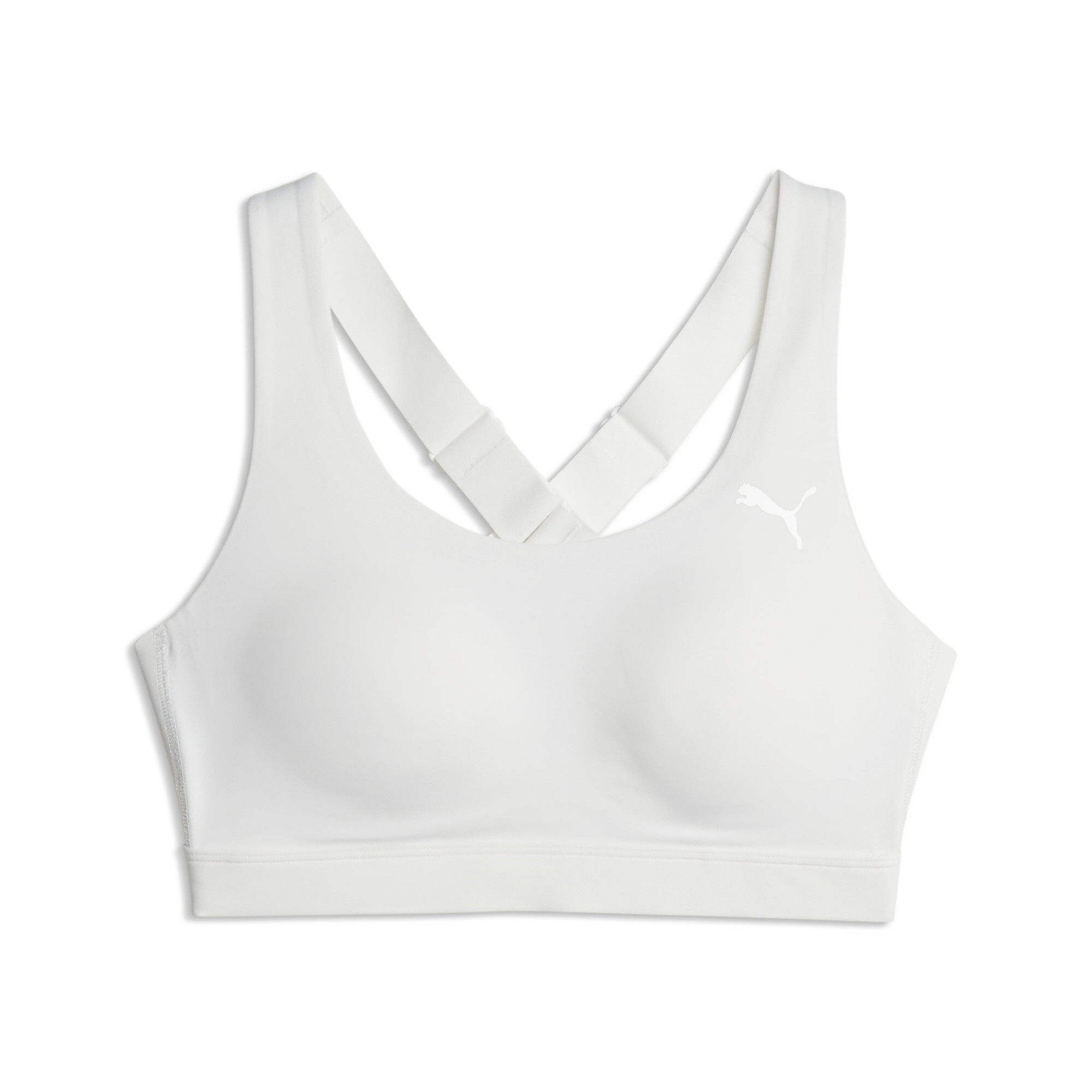 Puma Training Essentials bh met hoge ondersteuning voor Dames, Wit, Maat L