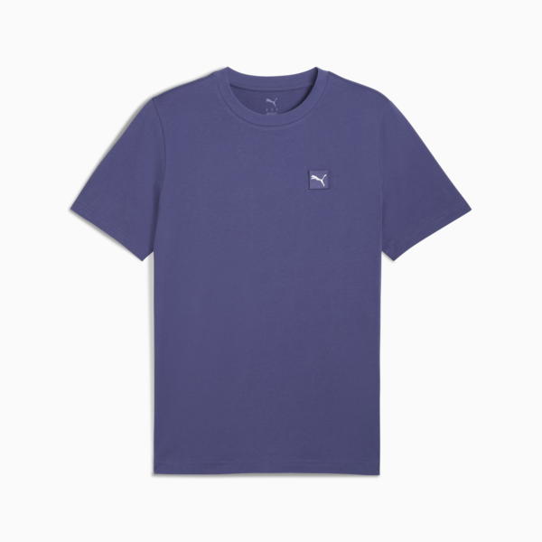 Essentials Elevated Tee Men, Blue Crystal, large-ZAF