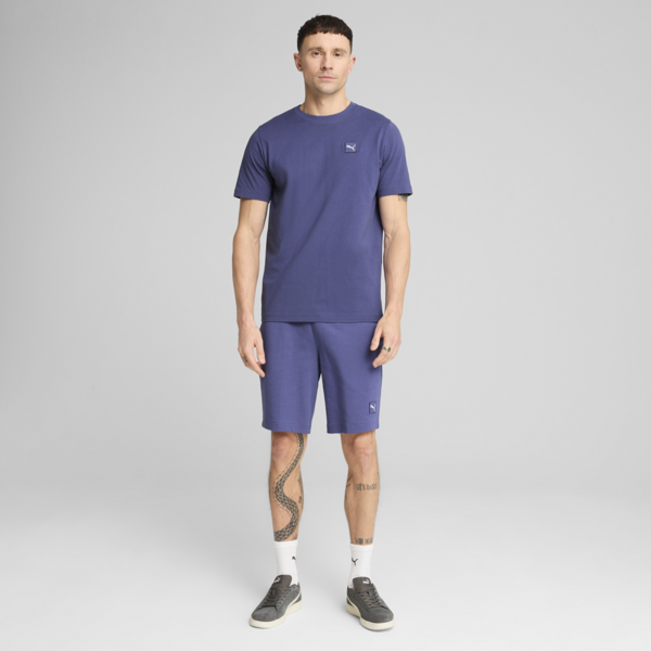 Essentials Elevated Tee Men, Blue Crystal, large-ZAF
