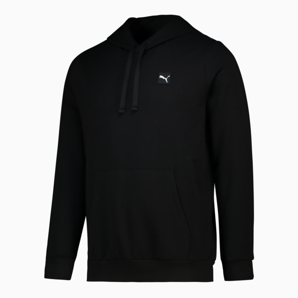 Essentials Elevated Hoodie Men, PUMA Black, large-ZAF