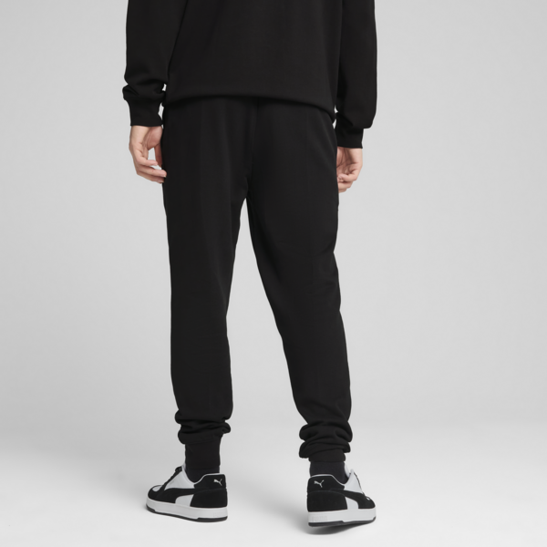Essentials Elevated Pants Men, PUMA Black, large-ZAF
