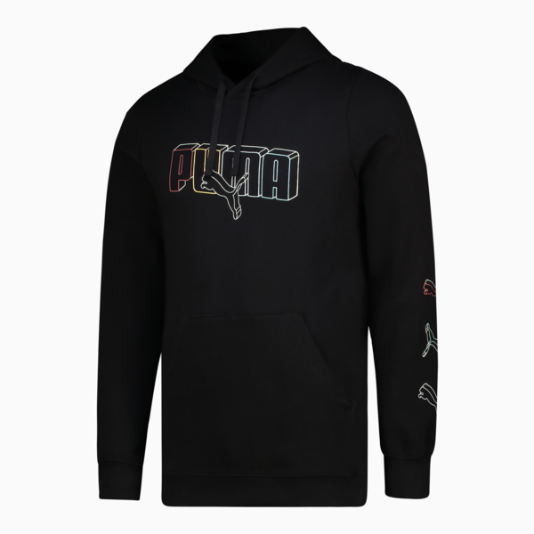 Essentials Logo Lab Execution Hoodie Men, PUMA Black, large-ZAF
