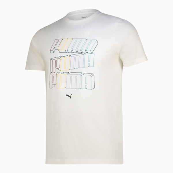 Essentials Logo Lab HOG Tee Men, PUMA White, large-ZAF