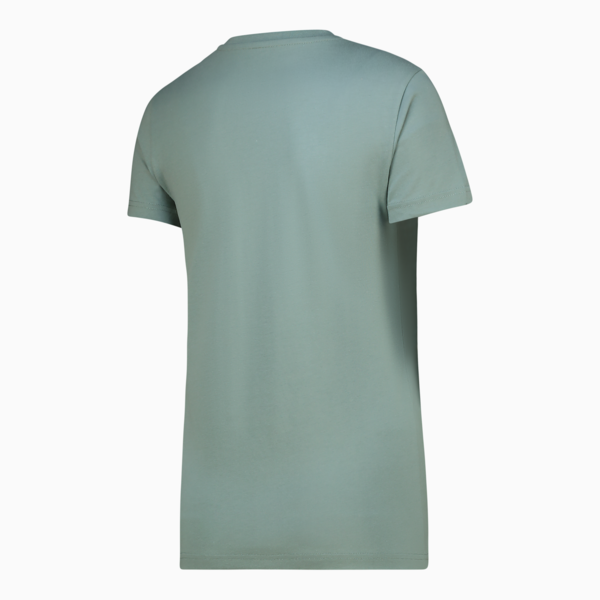 Essentials No. 1 Logo Tee Women, Green Moon-s, large-ZAF