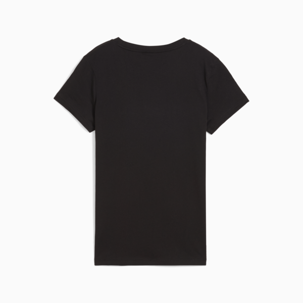 Essentials Small No. 1 Logo Tee Women, PUMA Black, large-ZAF