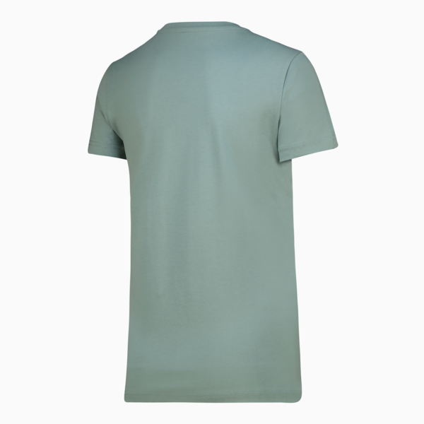 Essentials Small No. 1 Logo Tee Women, Green Moon-s, large-ZAF