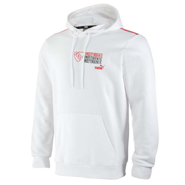 Buzo Hoodie CAI FTBLNRGY, PUMA White-Chili Pepper, large-ARG
