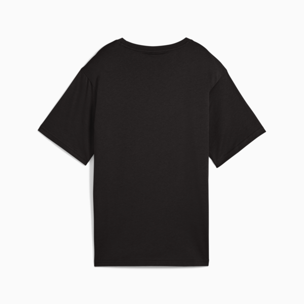 Essentials No. 1 Logo Relaxed Tee Women, PUMA Black, large-ZAF