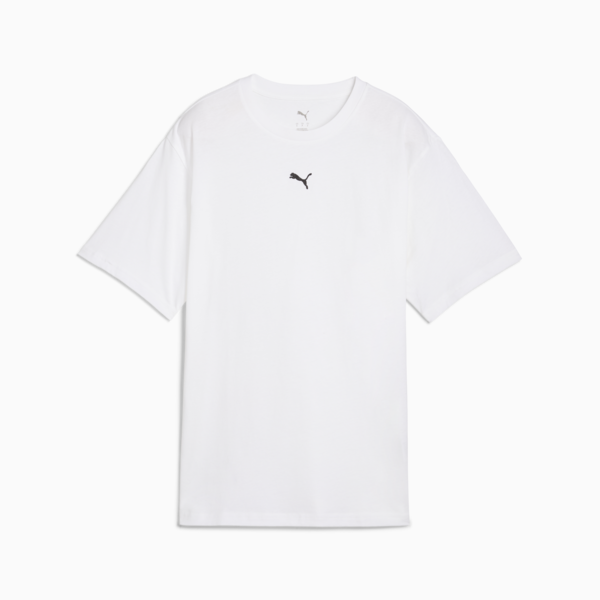 Essentials Relaxed Tee Women, PUMA White, large-ZAF