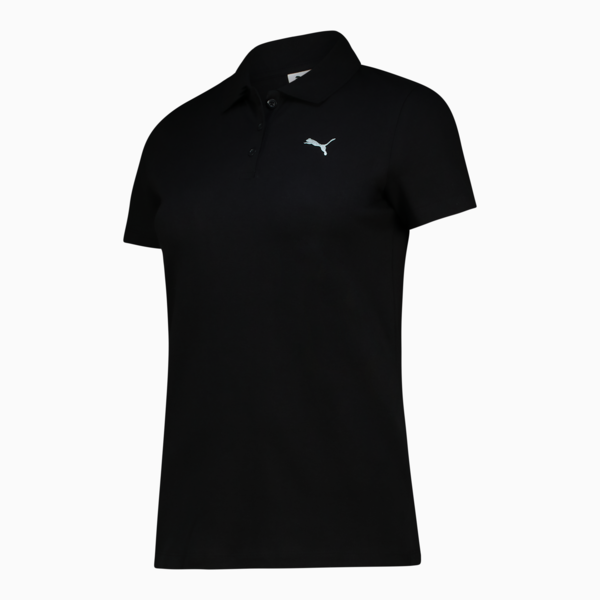 Essentials Polo Women, PUMA Black, large-ZAF