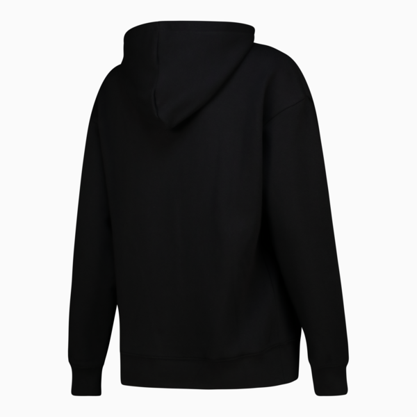 Essentials No. 1 Logo Comfort Hoodie Women, PUMA Black, large-ZAF