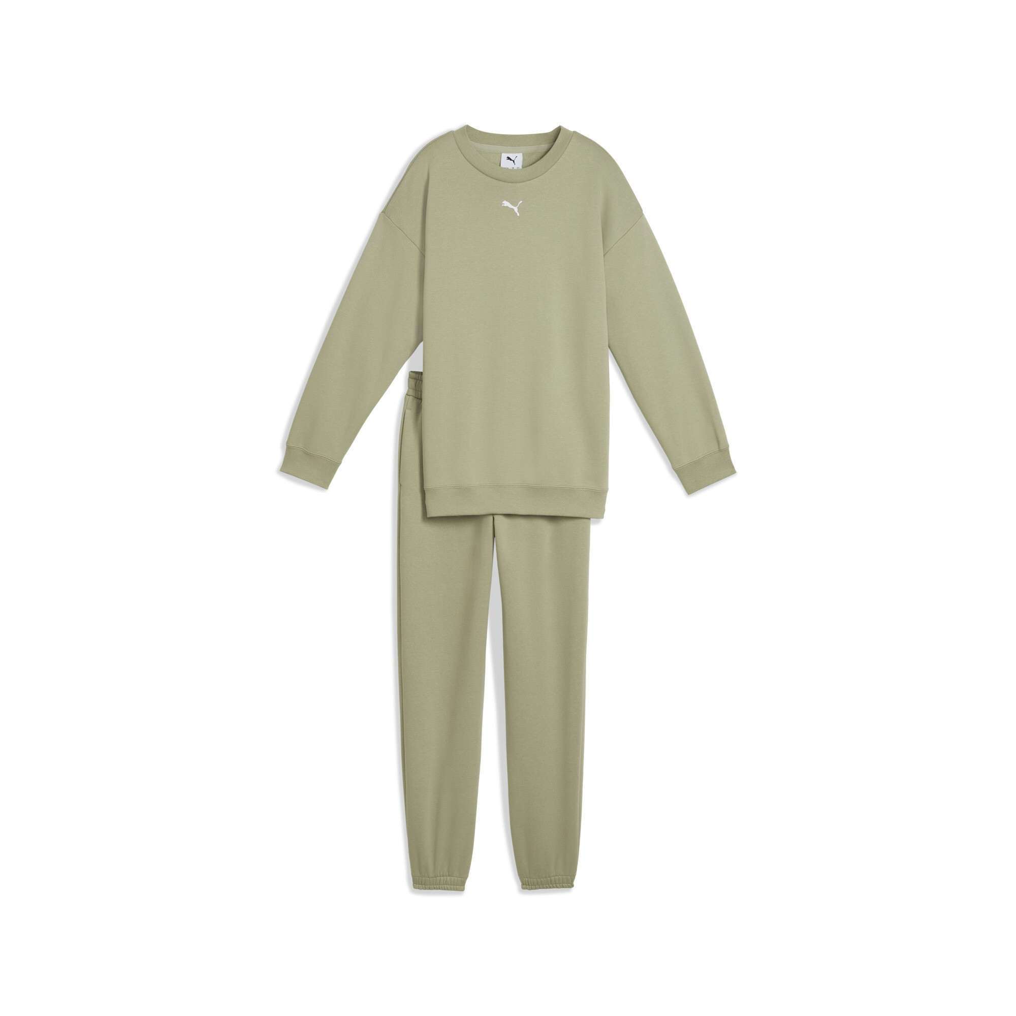 PUMA Loungewear oversized joggingpak voor Dames, Maat 9-10Y thumbnail 3