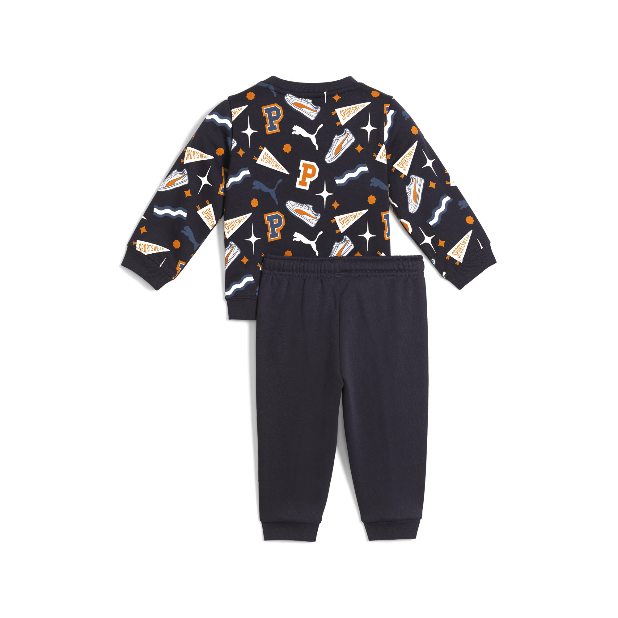 PUMA Minicats set met ronde hals, Blauw, Maat 2-4M thumbnail 2