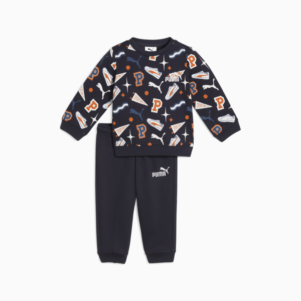 Minicats Crew Set Toddlers, New Navy, large-ZAF