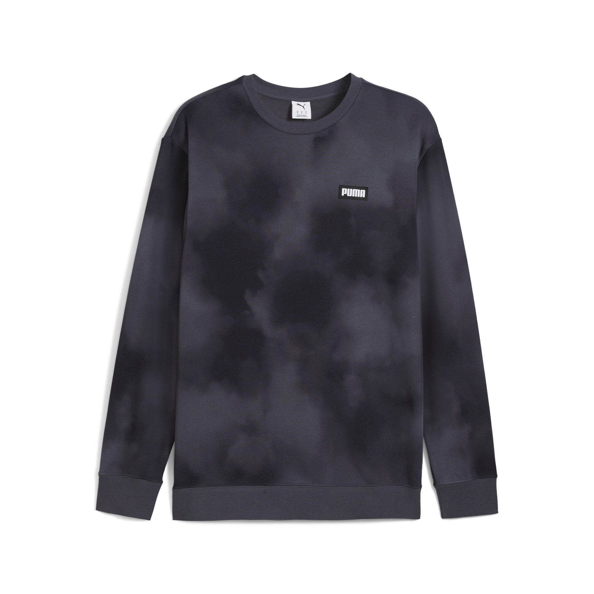 Puma Badge Crew Sweater Herren | Mit Plain | Galactic Gray | Größe: 5XL