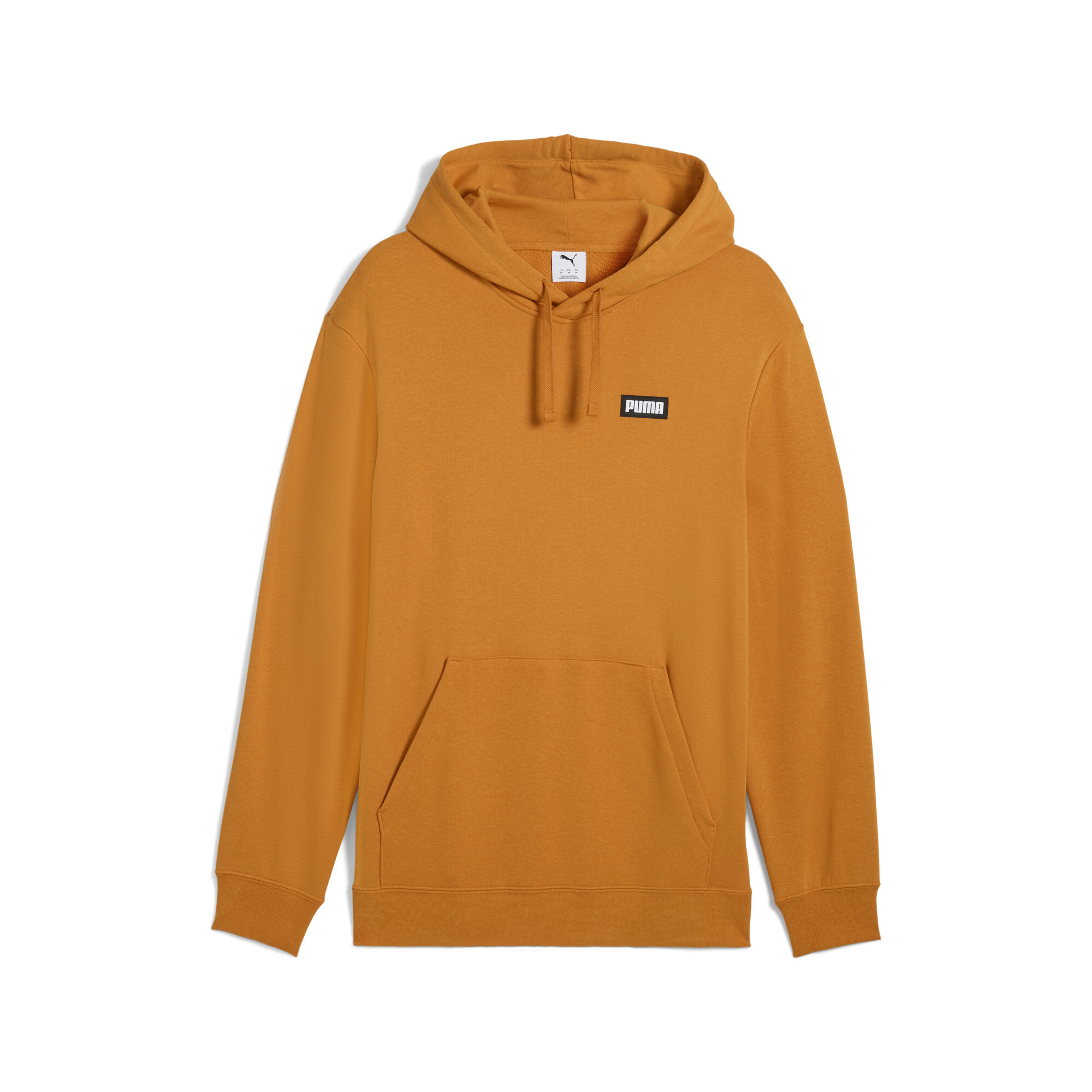 Puma Badge Hoodie Herren | Mit Plain | Orange Brick | Größe: XL
