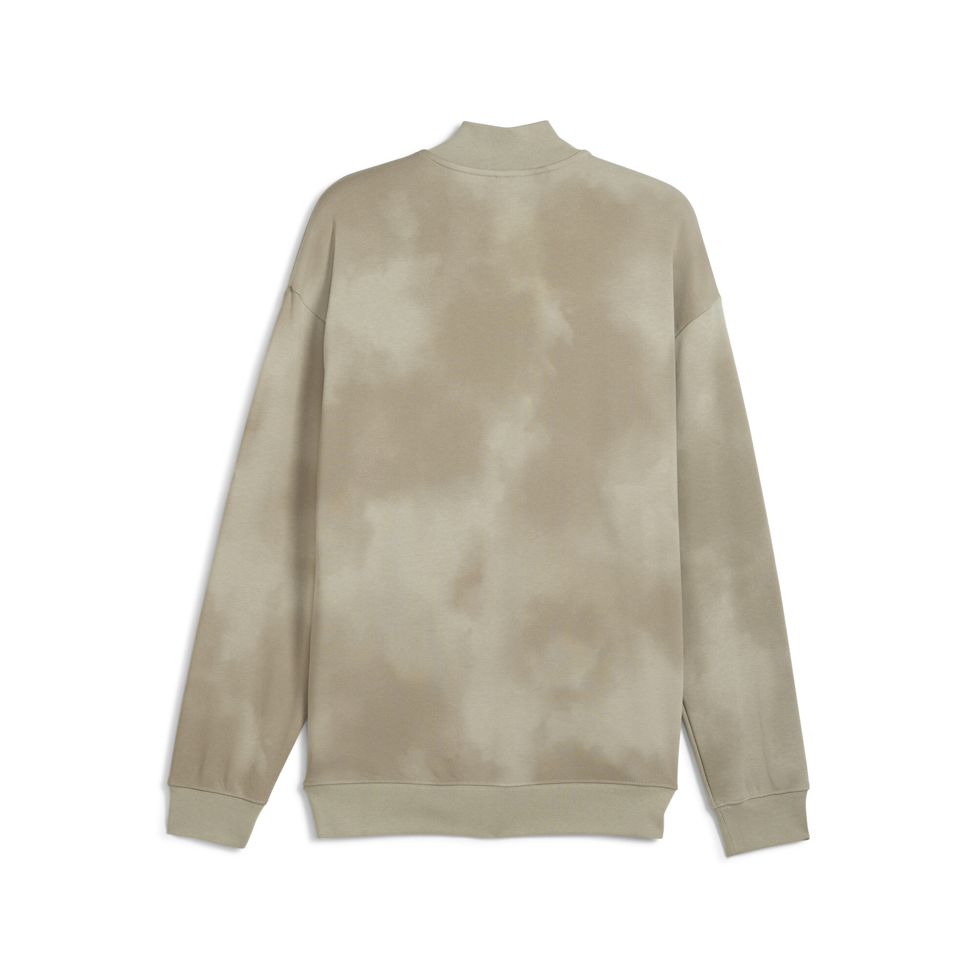 PUMA Badge trainingsjack voor Heren, Beige/Grijs, Maat M thumbnail 2