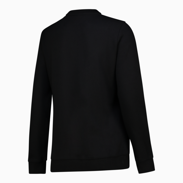 Essentials No. 1 Logo Crew Women, PUMA Black, large-ZAF