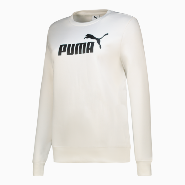 Essentials No. 1 Logo Crew Women, PUMA White, large-ZAF