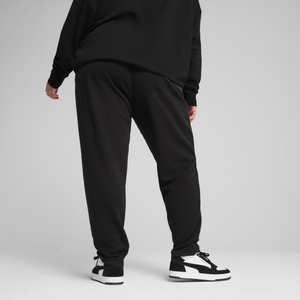Essentials Small No. 1 Logo Sweatpants Women, PUMA Black, large-ZAF