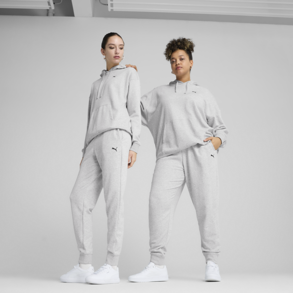 Essentials Sweatpants Women, Light Gray Heather, large-ZAF