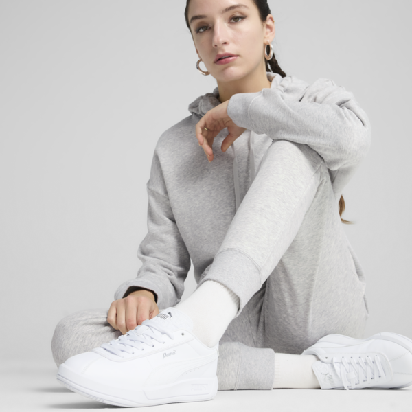 Essentials Sweatpants Women, Light Gray Heather, large-ZAF