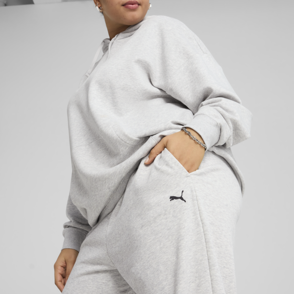 Essentials Sweatpants Women, Light Gray Heather, large-ZAF