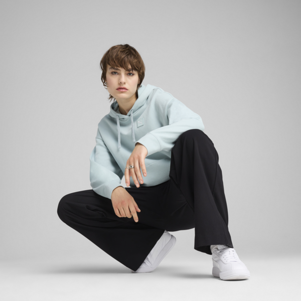 Essentials Elevated Comfort Hoodie Women, Modern Mint, large-ZAF