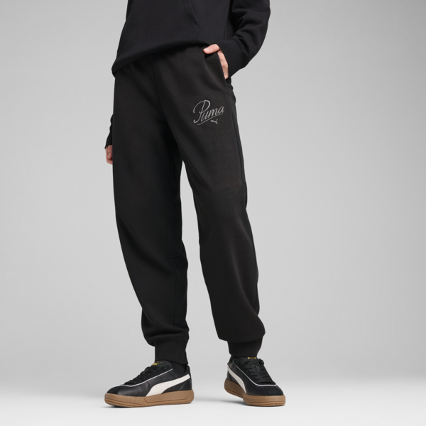 Essentials Comfort Sweatpants Women, PUMA Black, large-ZAF