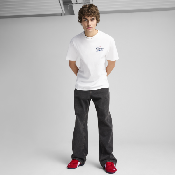 GRAPHICS PUMA Moto Relaxed Tee Men, PUMA White, large-ZAF